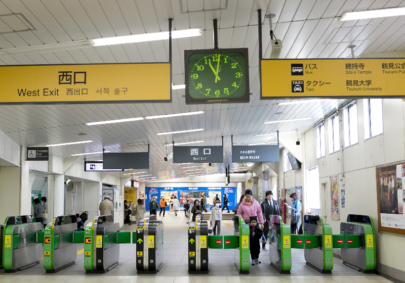 JR鶴見駅からの道順1